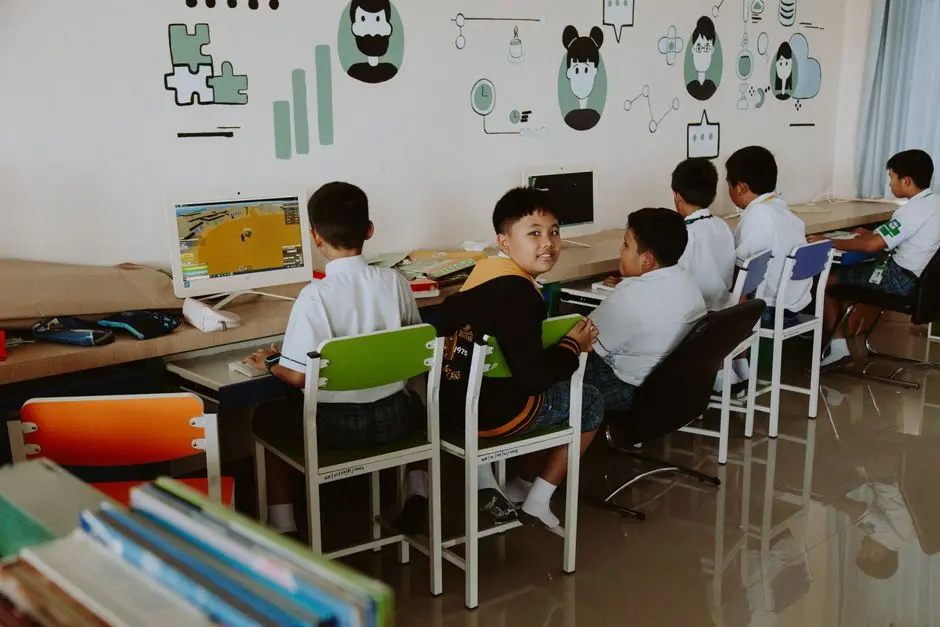 Gedung sekolah favorit dengan lingkungan belajar yang nyaman
